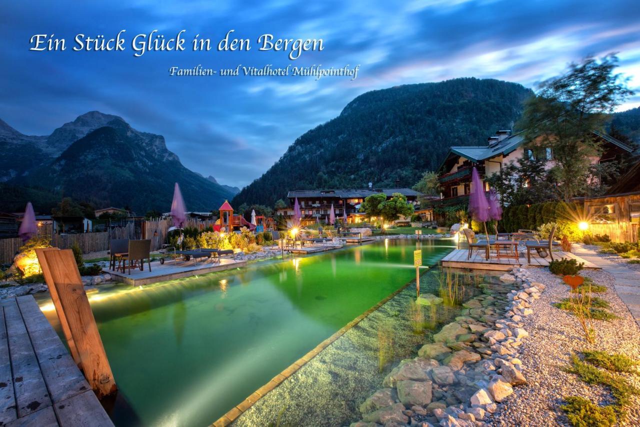 Familien- Und Vitalhotel Muehlpointhof Lofer Exterior foto